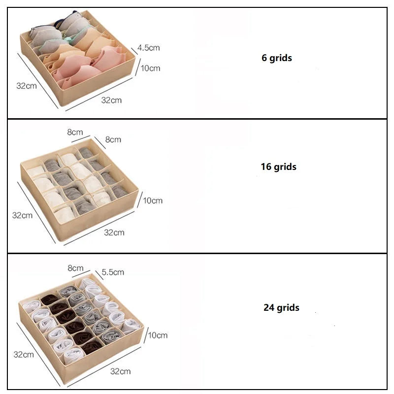 Drawer Underwear Organizer Storage Box