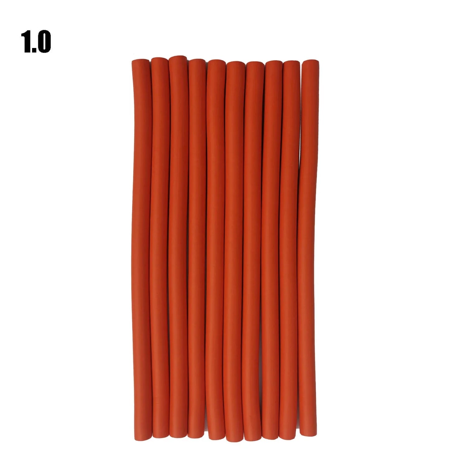 10pcs Flexible Hair Curling Rods Soft Foam Bendy Twist Flexi Rollers No Heat Styling