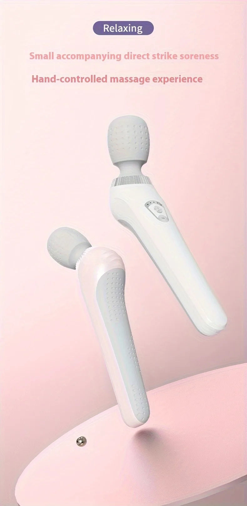 Ultra-Portable Handheld Massage Gun | USB Rechargeable Full-Body Muscle Relaxer