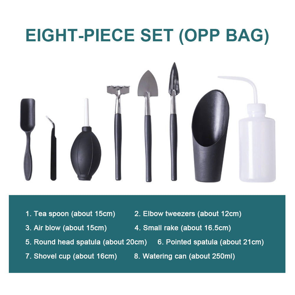 5/8/13pcs Garden Planter Kit Succulent Plants Tools Mini Garden Hand Tools Set Indoor Bonsai Miniature Transplant Seedling Tool