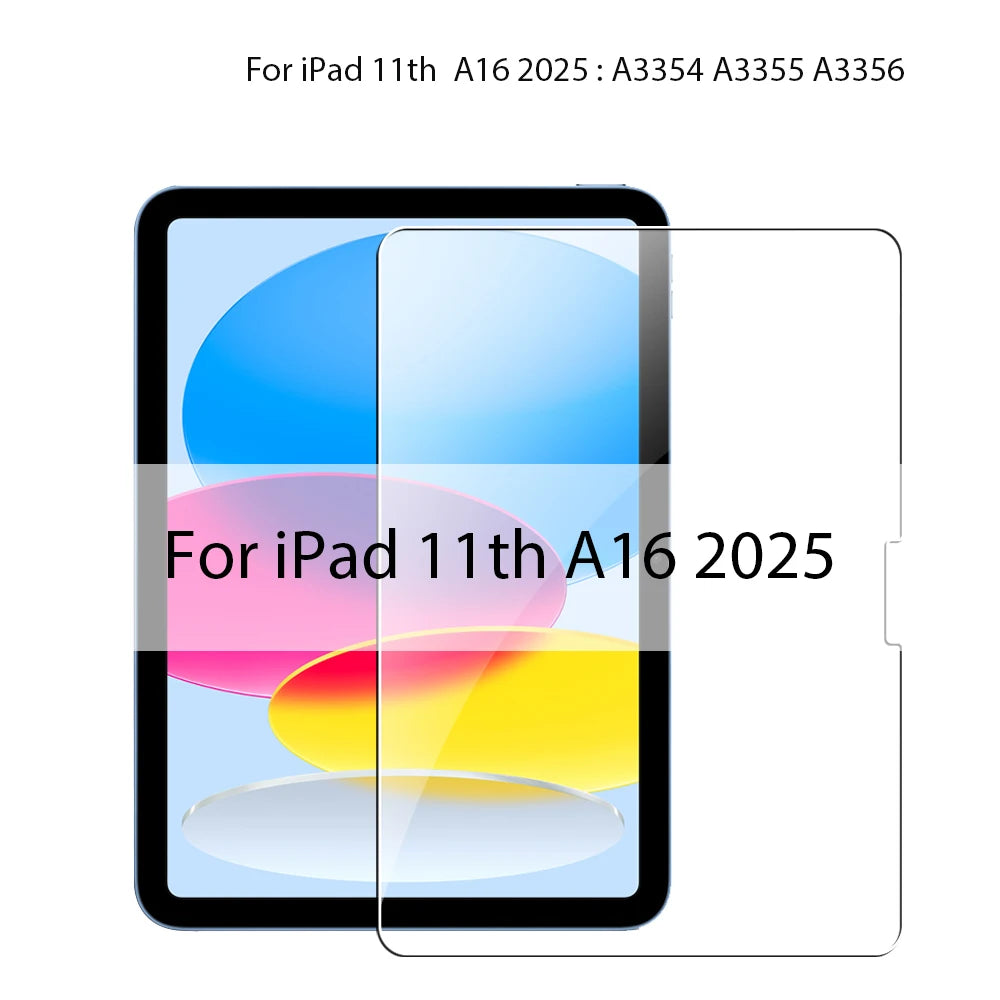 iPad Tempered Glass Screen Protector (Universal Fit)