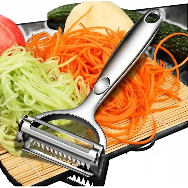 1/2Pcs Steel Vegetable Peeler Potato Peeler Multi-function Carrot Grater Fruit Tools Kitchen Accessories Cuisine Pelador