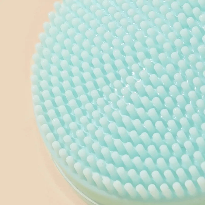 Silicone Facial Cleansing Brush – Handheld Face Scrubber for Exfoliation & Skin Massage