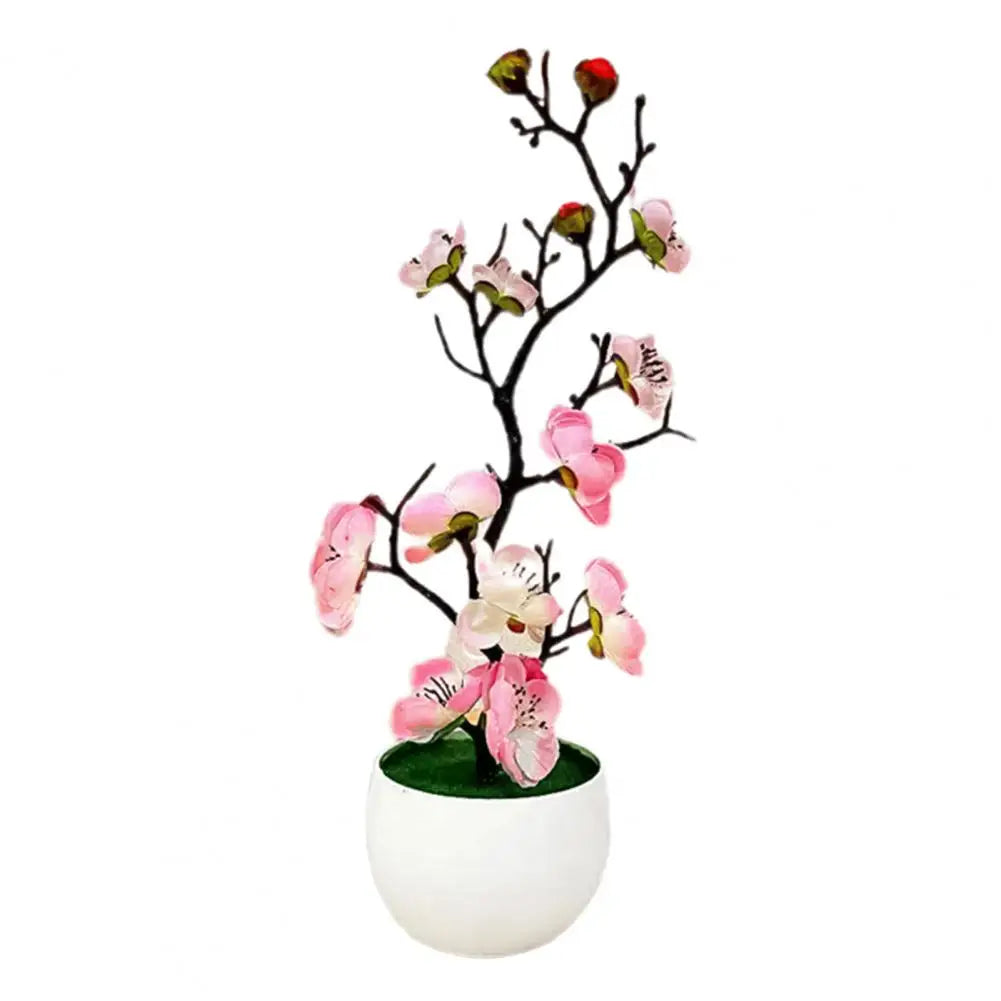 Artificial Bonsai Plum Blossom Sakura Tree