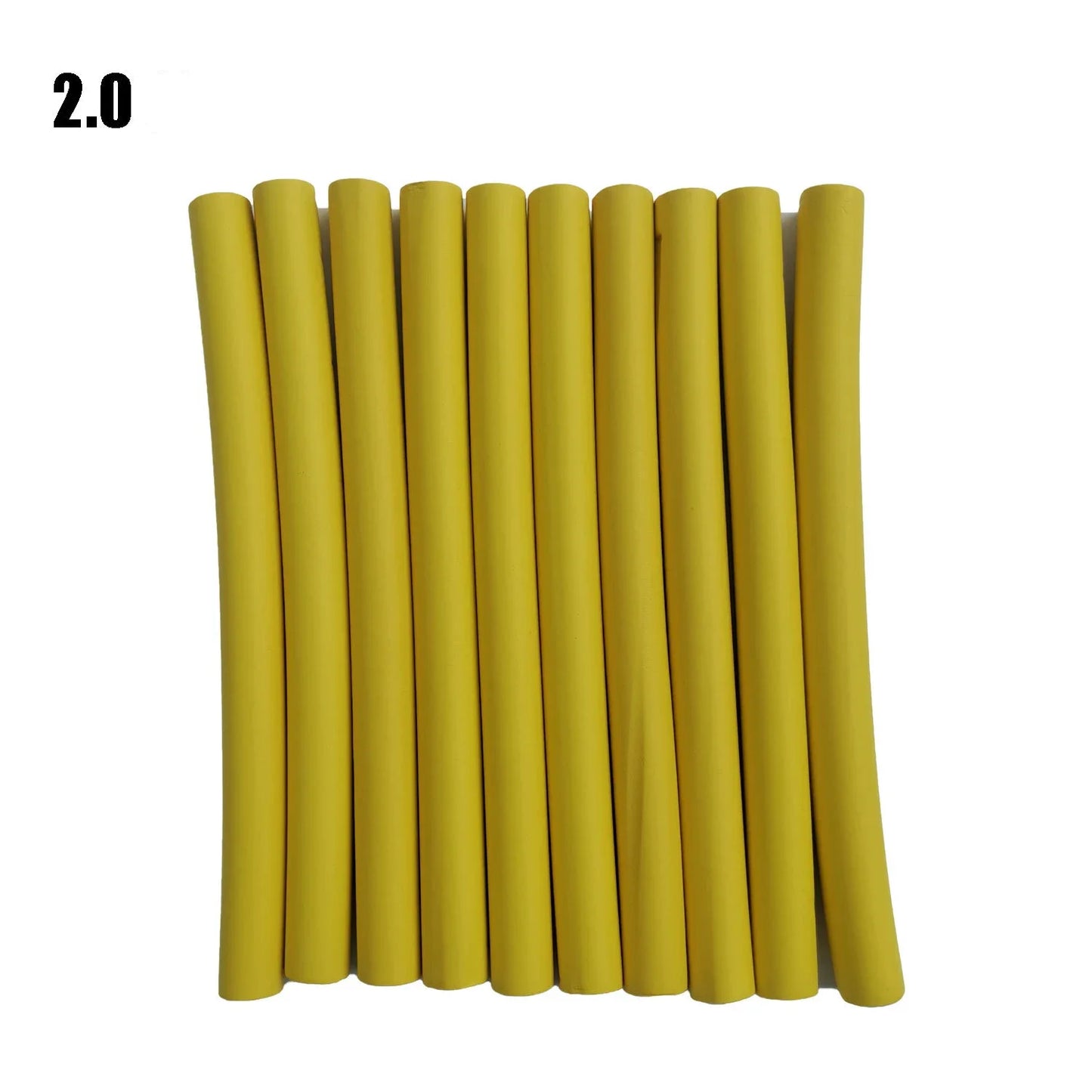10pcs Flexible Hair Curling Rods Soft Foam Bendy Twist Flexi Rollers No Heat Styling