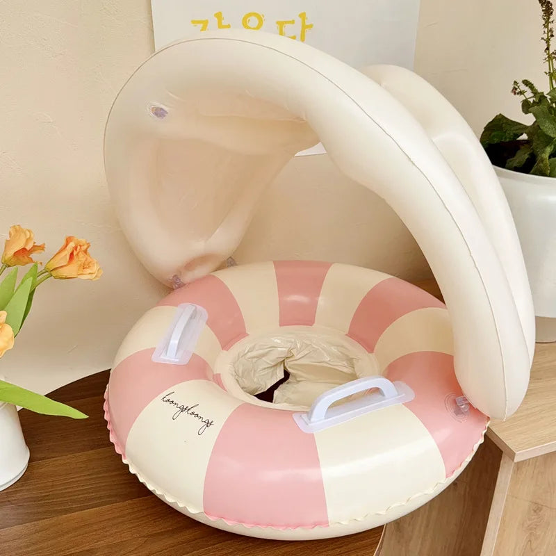 Rooxin Pool Float Baby Swim Ring Tube Inflatable Swimming Seat Ring For Kid Child Swimming Circle Beach Water Play Equipment