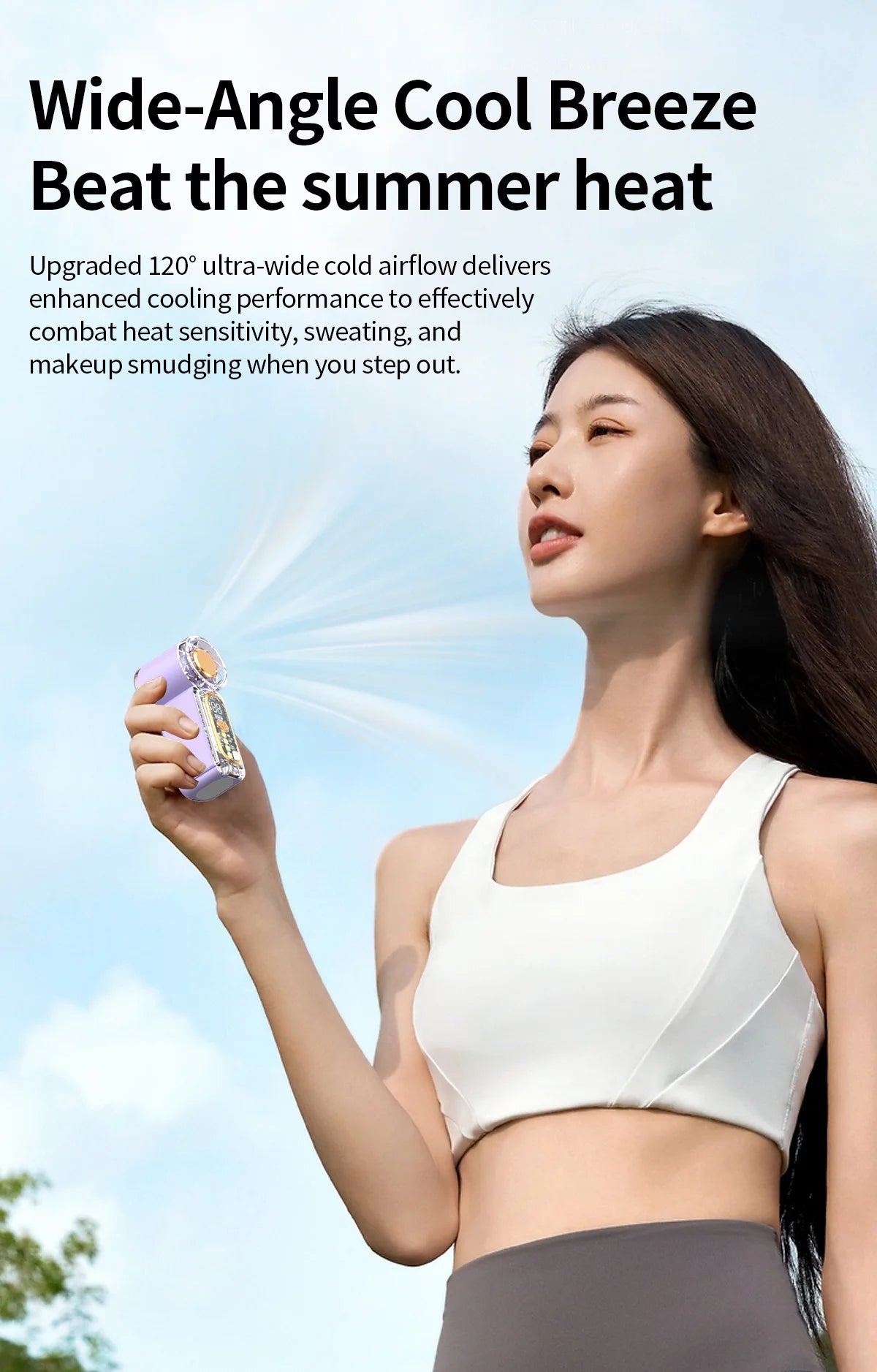 Ultra-Quiet Mini Handheld Fan | Pocket-Sized Personal Cooling