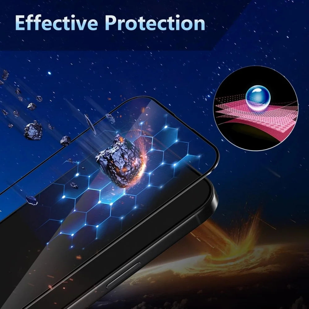 iPhone Tempered Glass Screen & Camera Protector Set