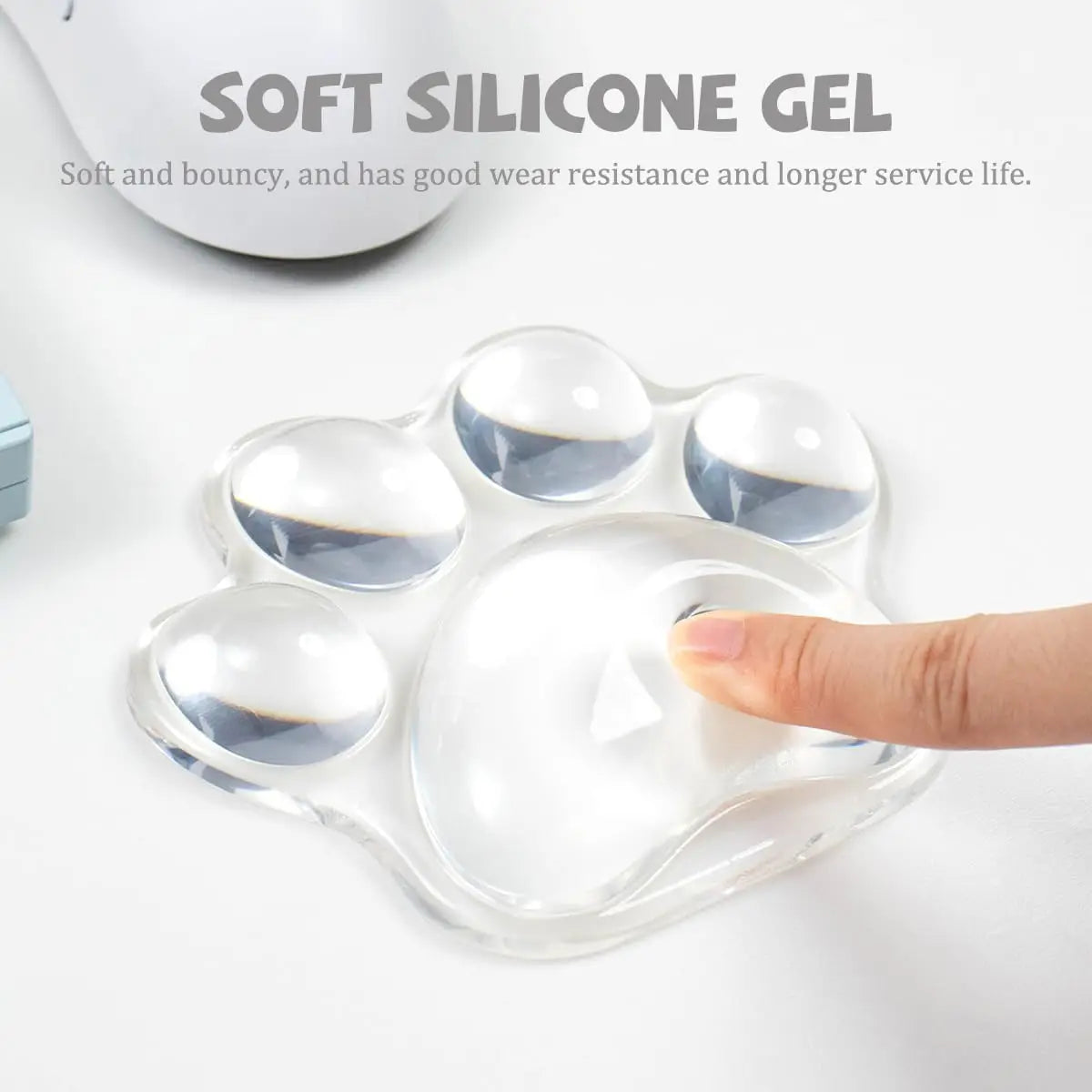 Cat Paw Gel Mouse Wrist Rest Pad