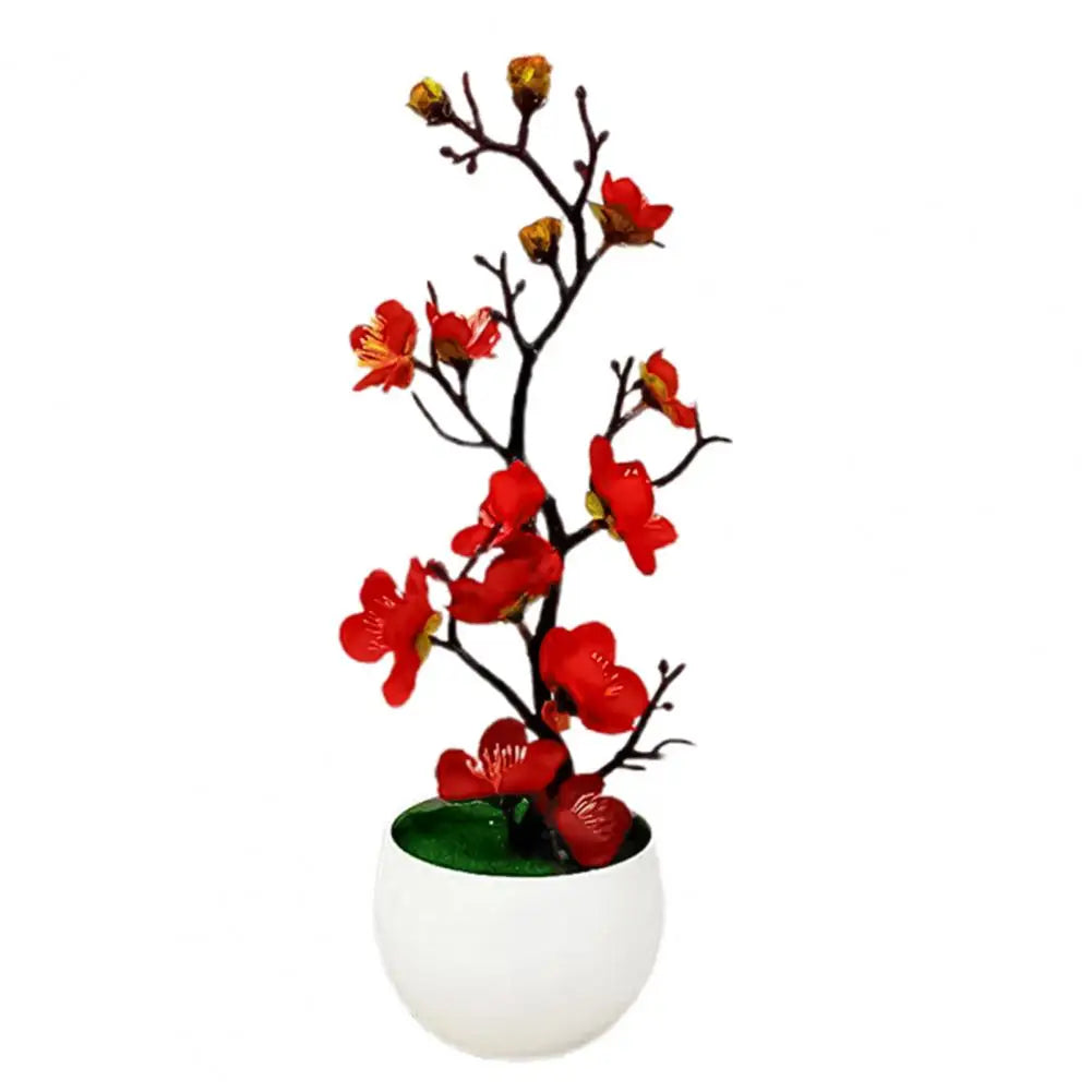 Artificial Bonsai Plum Blossom Sakura Tree