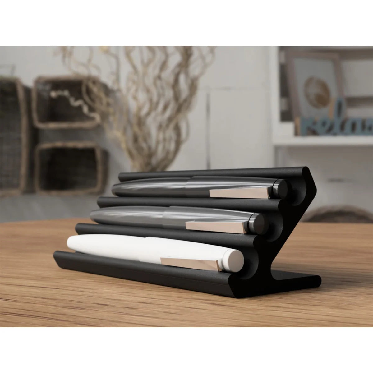 3D Printed 3-Layer Pen Holder Desk Organizer
