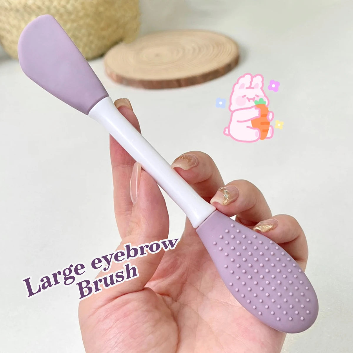 IMAGIC 2-in-1 Silicone Facial Cleansing & Mask Brush – Deep Clean Exfoliator for Pores & Blackheads