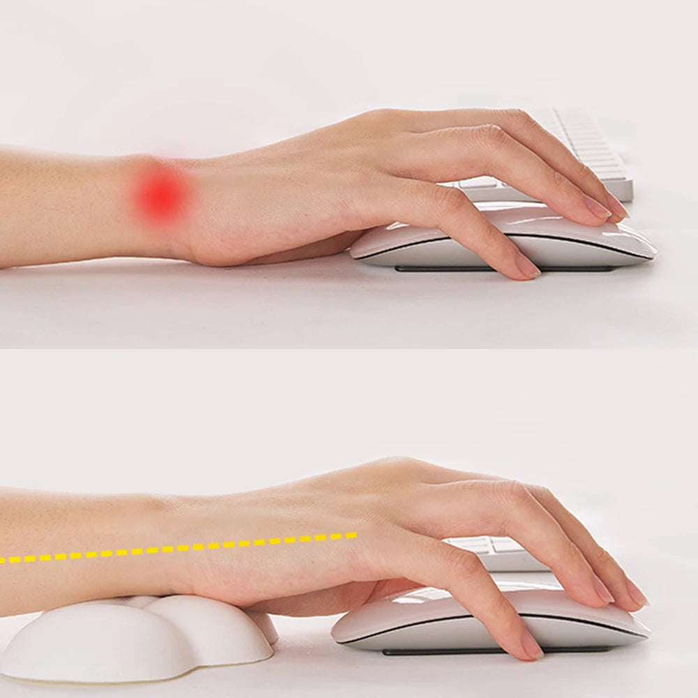 Cloud Ergonomic Mouse Pad with Wrist Rest