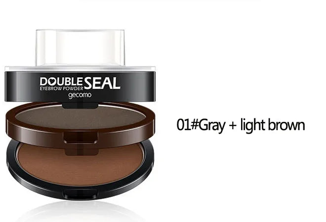 Waterproof Eyebrow Stamp Powder Kit