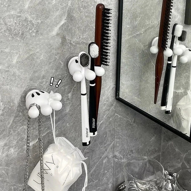 Mickey Mouse Toothbrush Holder & Suction Hook