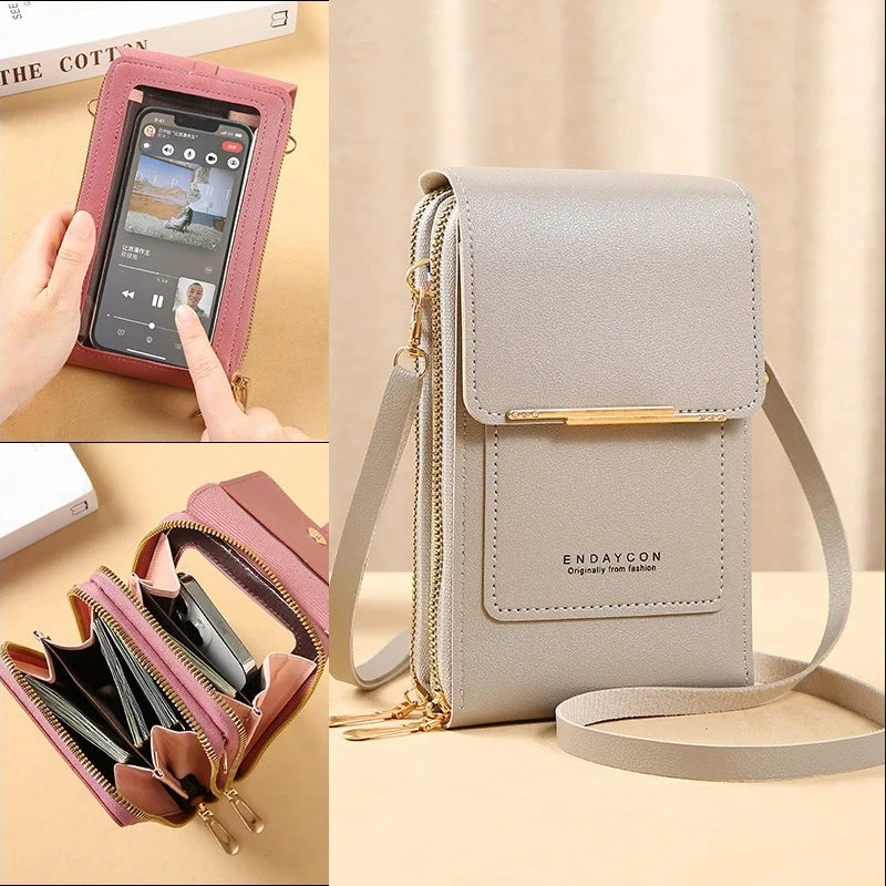 Touch Screen Phone Crossbody Bag