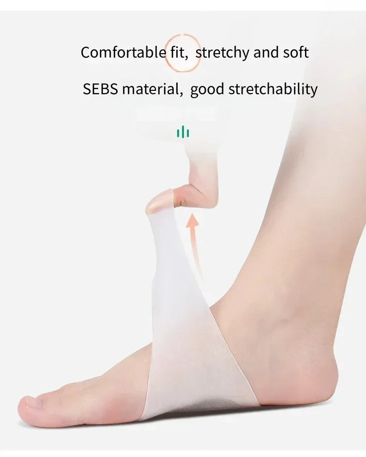 Silicone Arch Support Insoles – Plantar Fasciitis & Flat Feet Relief