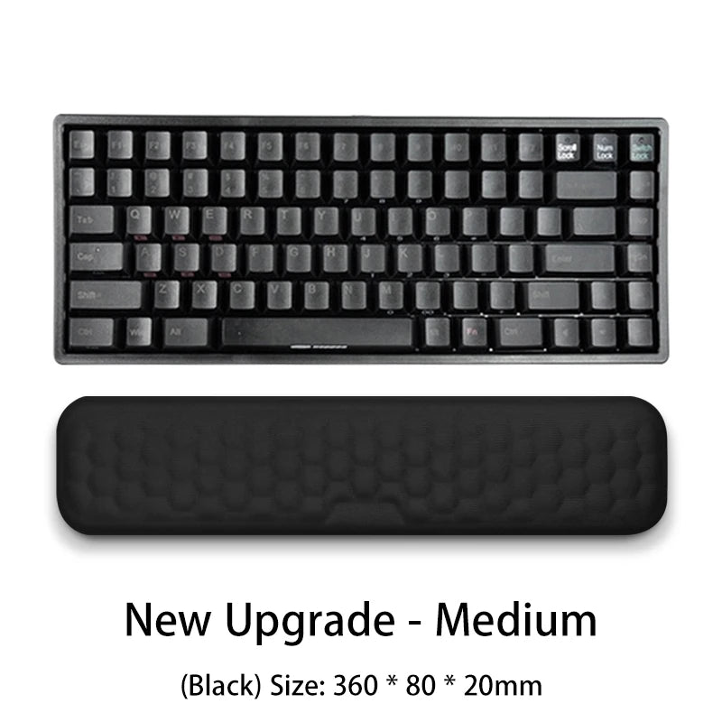 Ergonomic Keyboard & Mouse Wrist Rest Pad