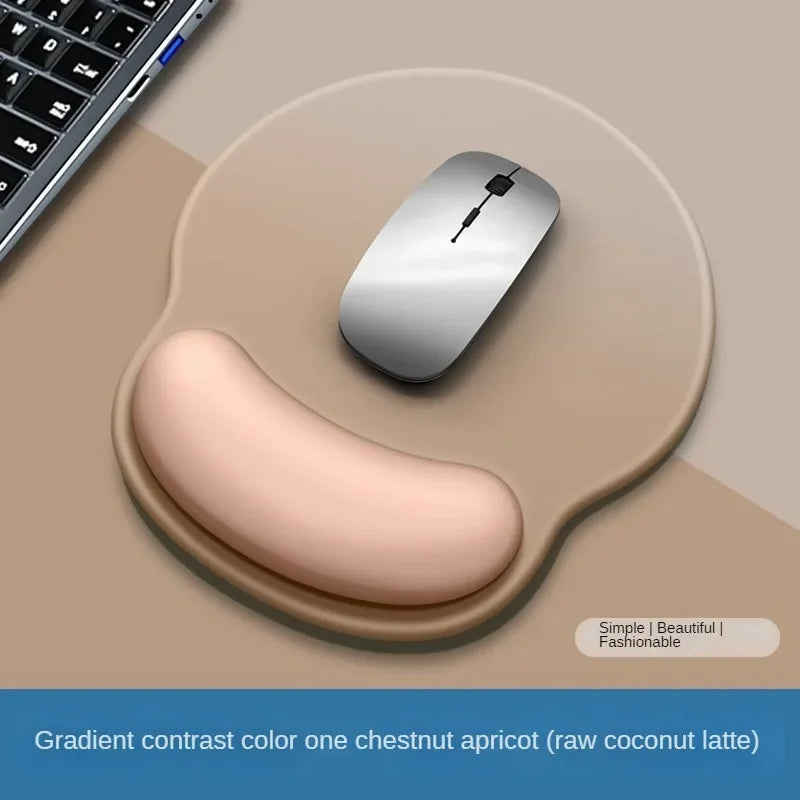 Gradient Ergonomic Mouse Pad with Wrist Support