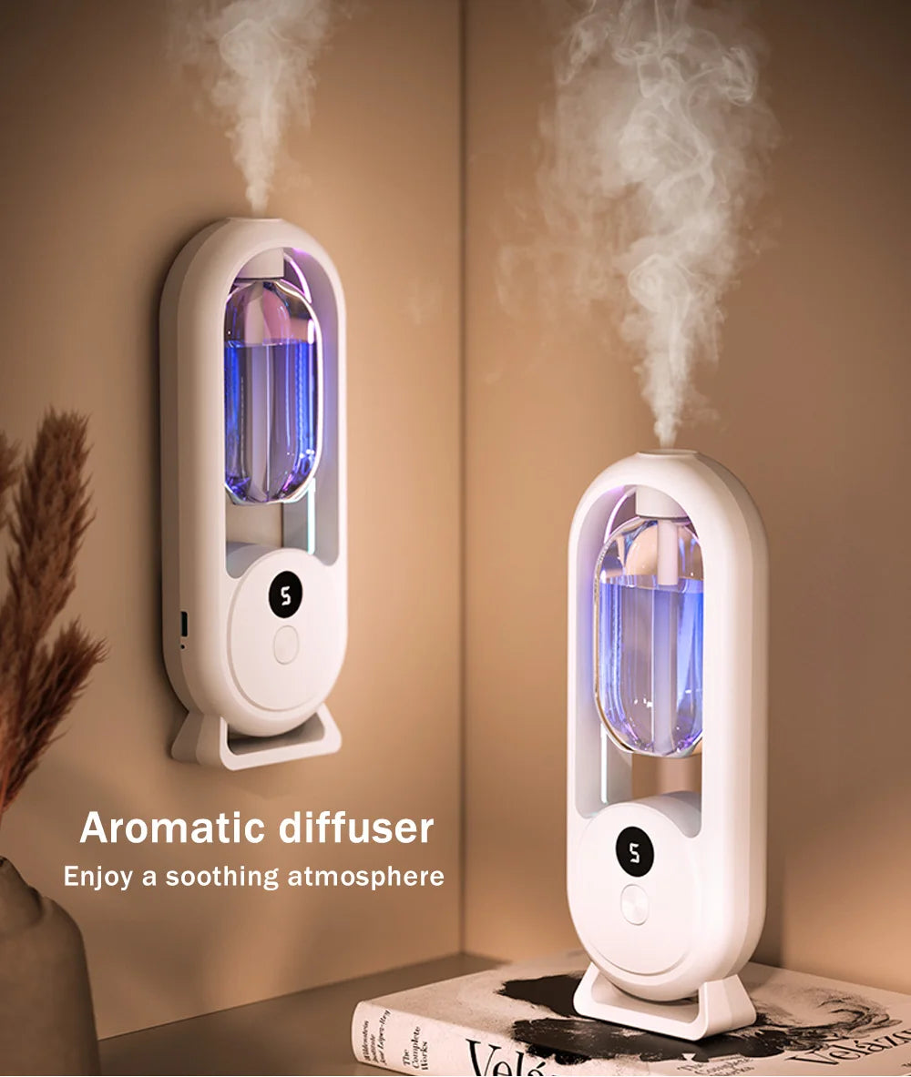 Rechargeable Portable Aromatherapy Diffuser 5 Speed Essential Oil Deodorizer