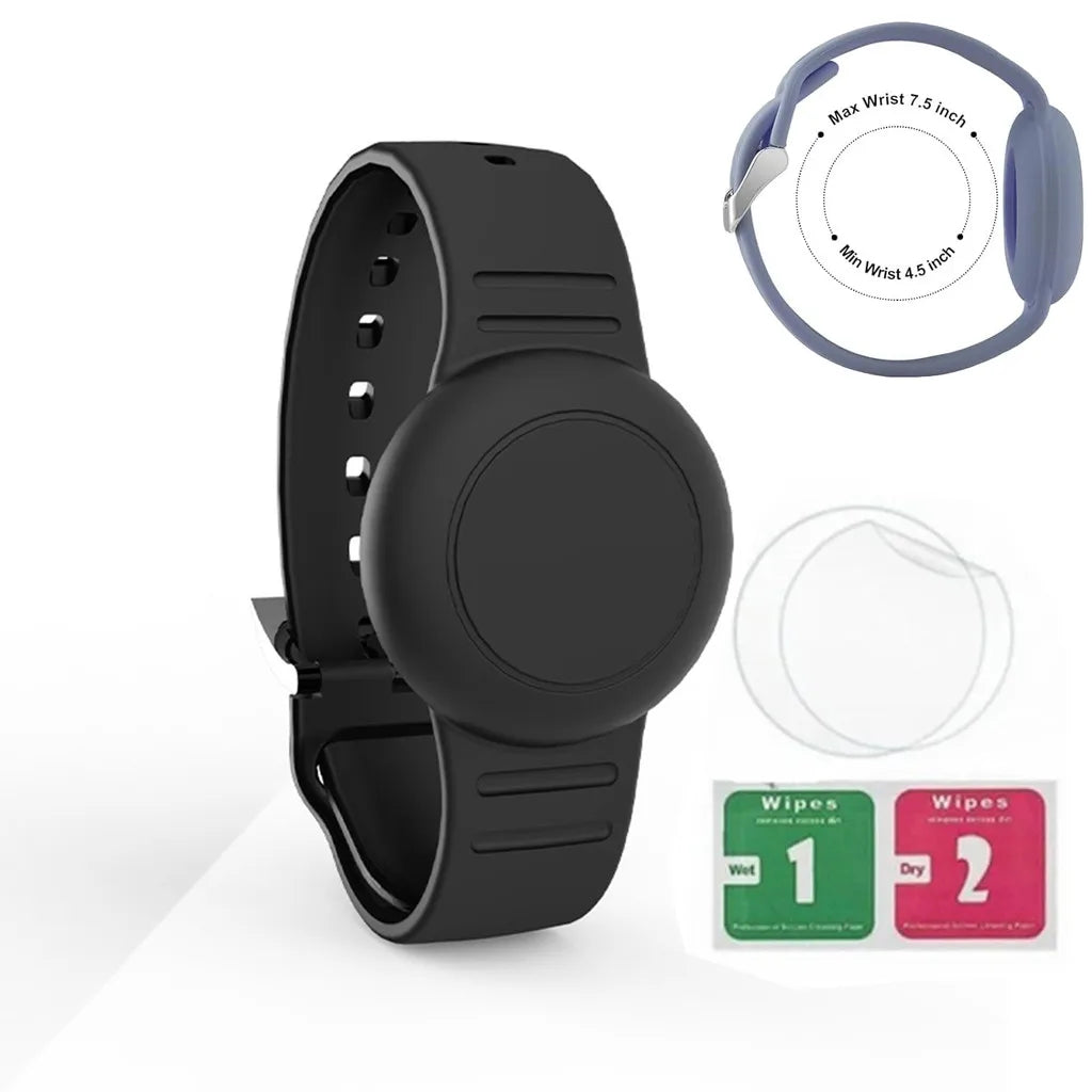 Waterproof AirTag Bracelet for Kids Nylon Hidden Tracker Wristband Toddler Band