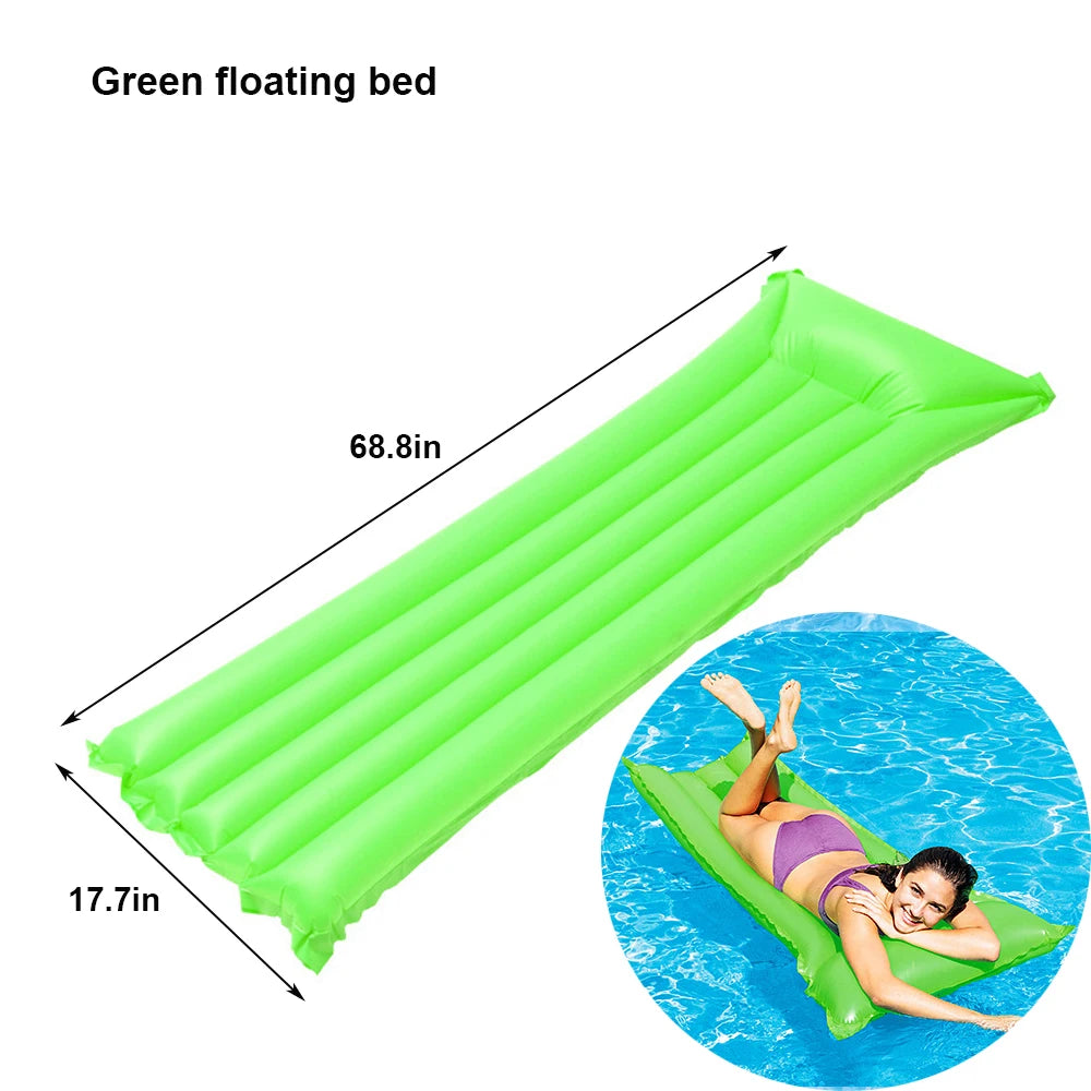 Rooxin Inflatable Pool Float Stick - Multi-Use Swimming Circle & Water Ring