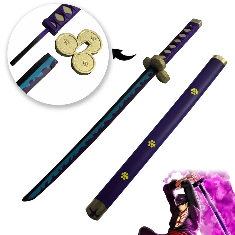 Roronoa Zoro & Trafalgar Law 72cm Cosplay Katana | PU Samurai Prop Toy Sword