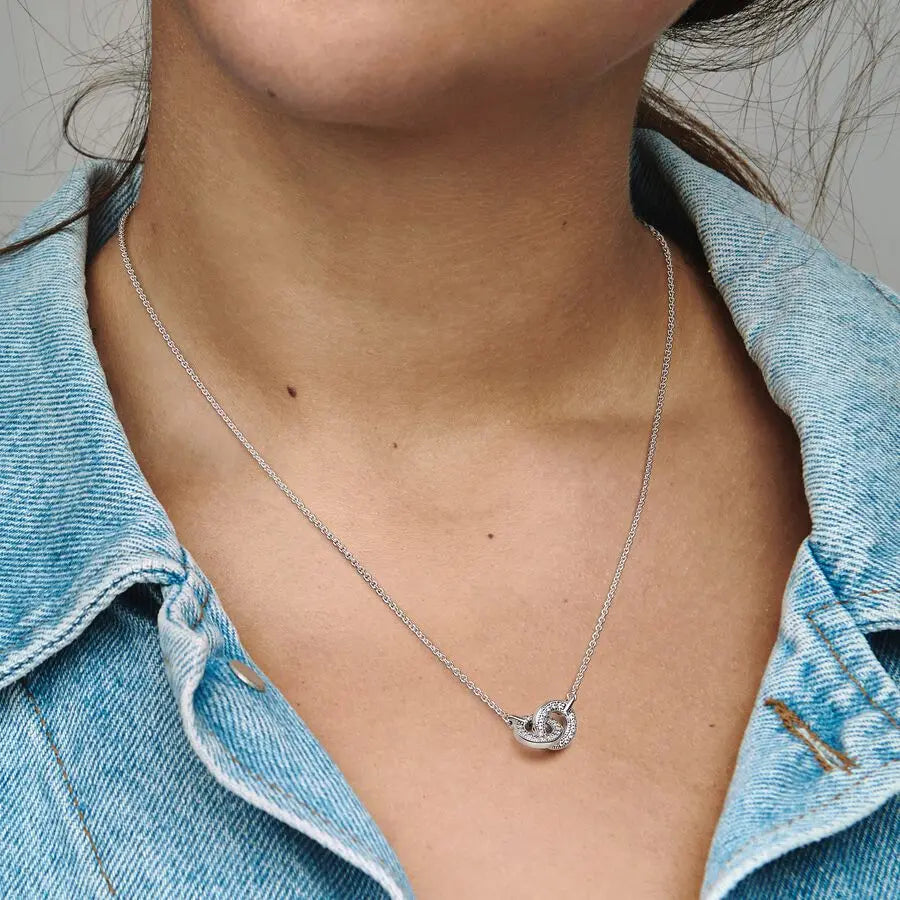 925 Sterling Silver Colorful Heart Necklace 2026