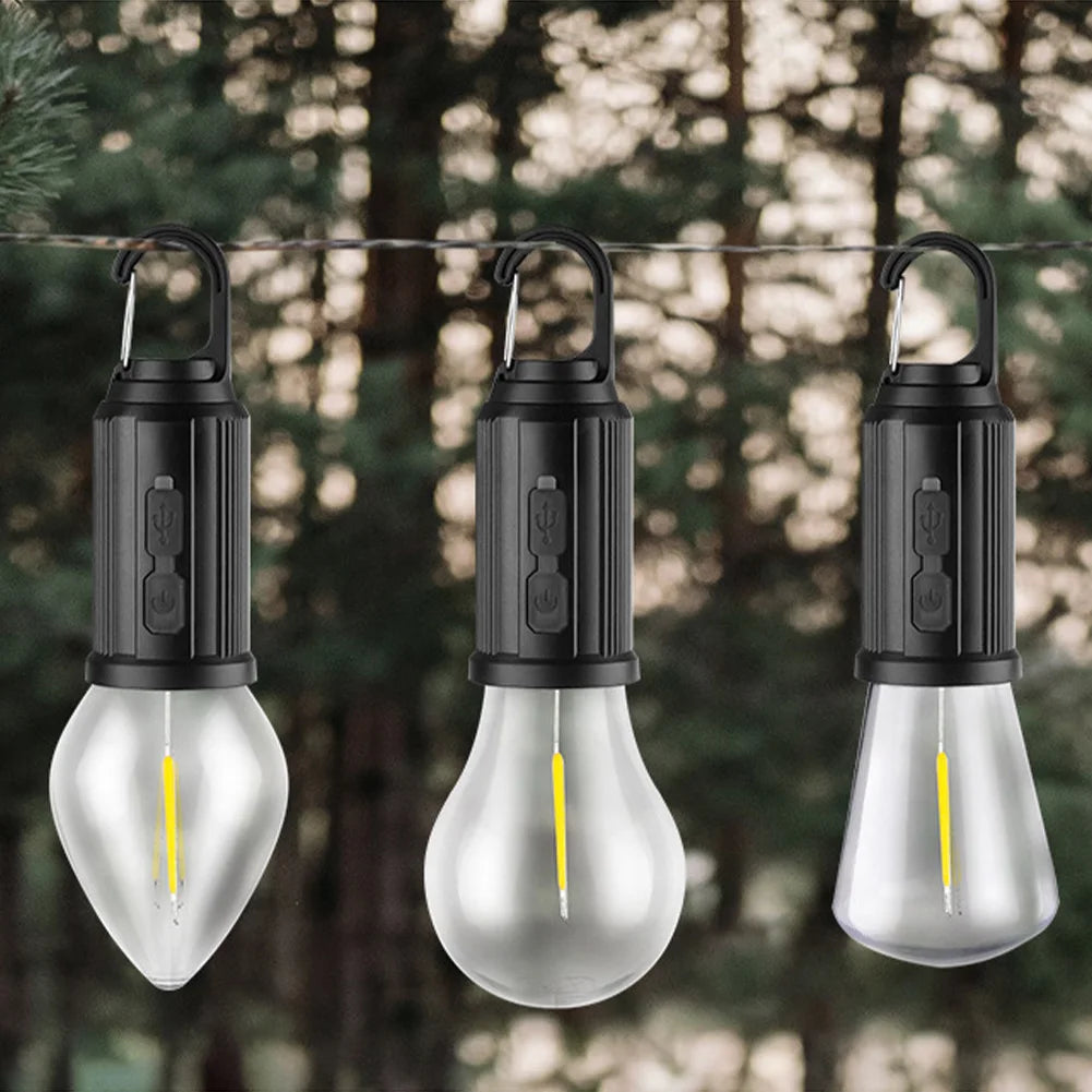 Solar Powered LED Camping Lantern | Waterproof BBQ & Tent Atmosphere Light