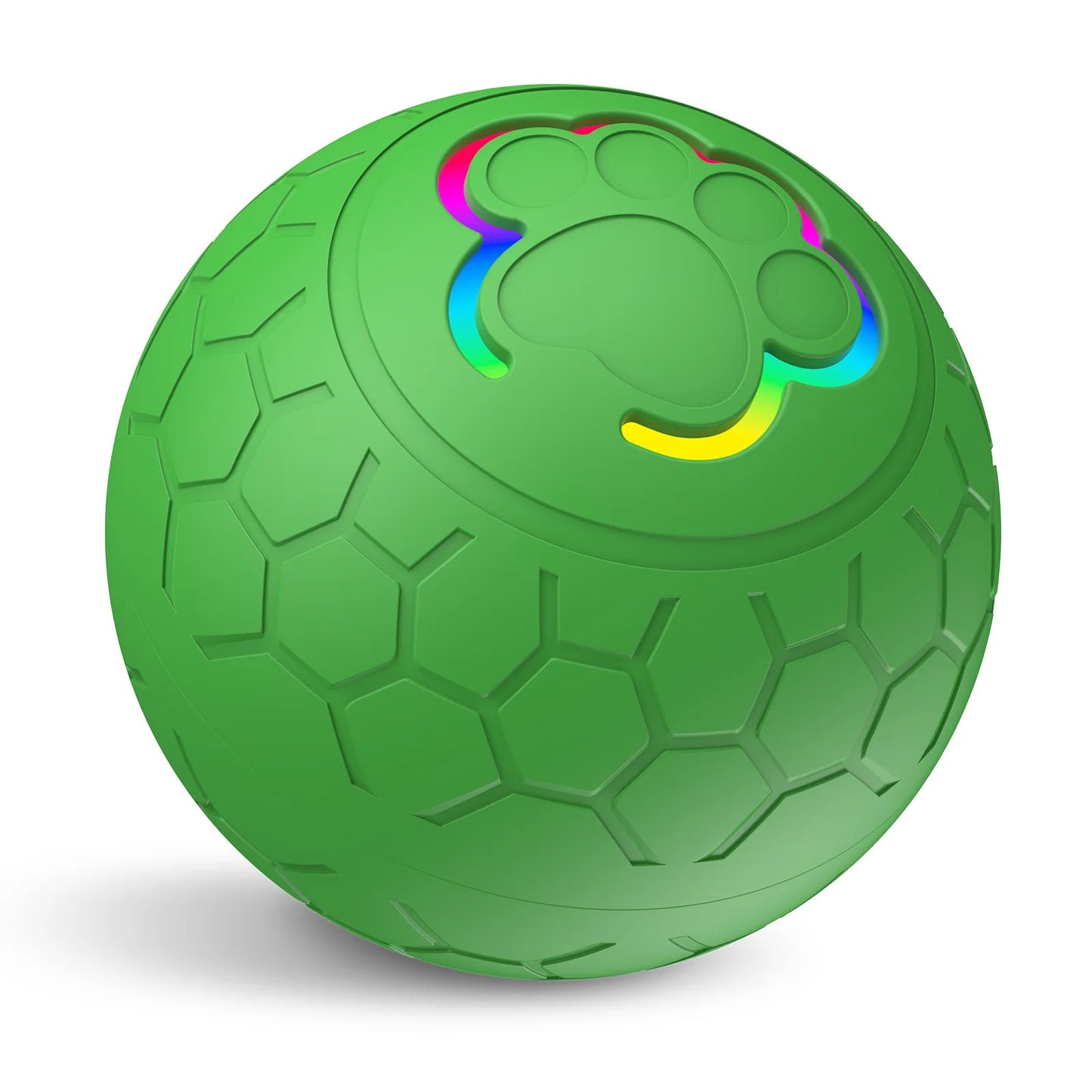 Smart Interactive Dog Toy Ball – USB Rechargeable Automatic Bouncing LED Pet Toy for Dogs & Cats