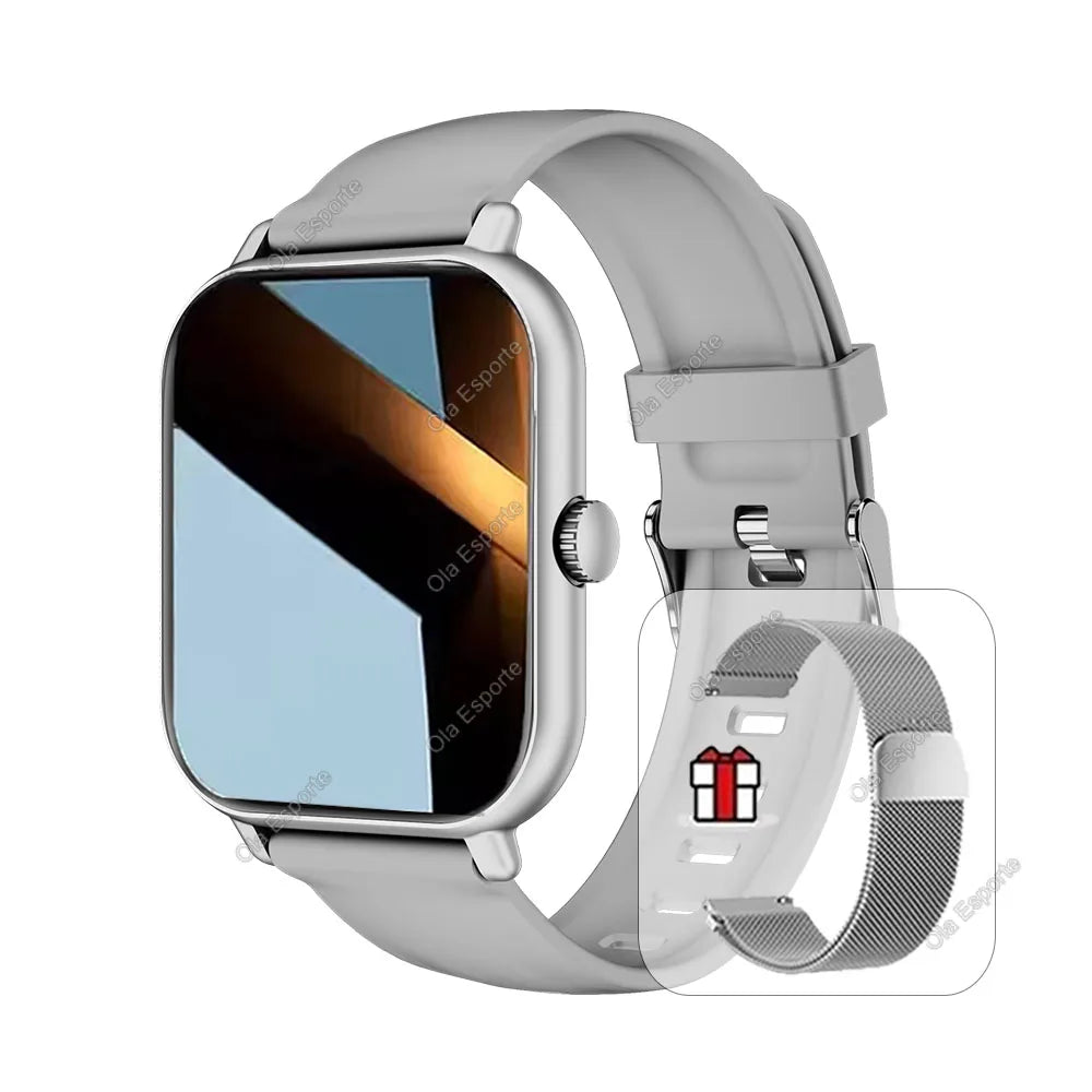 Bluetooth Call Smart Watch 2.01 Inch HD Screen Sports Fitness Tracker Wristband