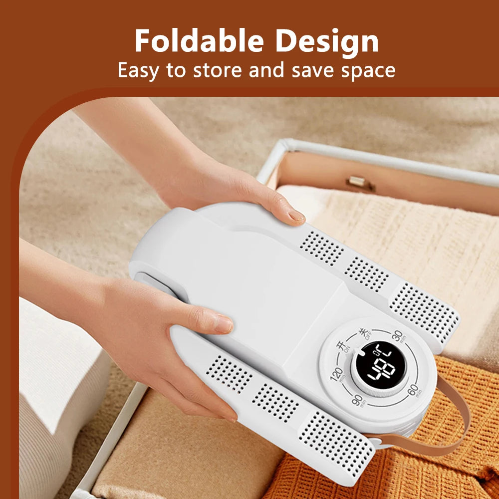 Portable Shoe Dryer with Timer – Fast Drying Boot & Sneaker Heater