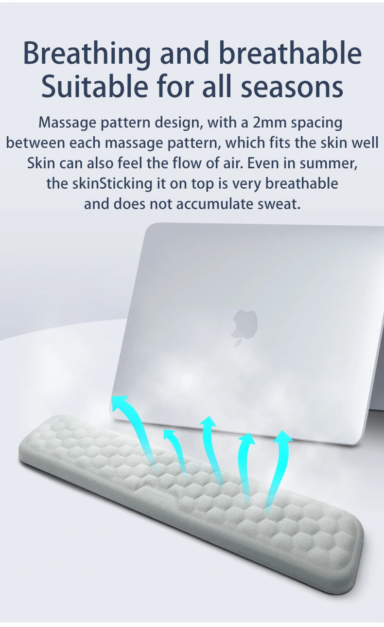 Ergonomic Keyboard & Mouse Wrist Rest Pad