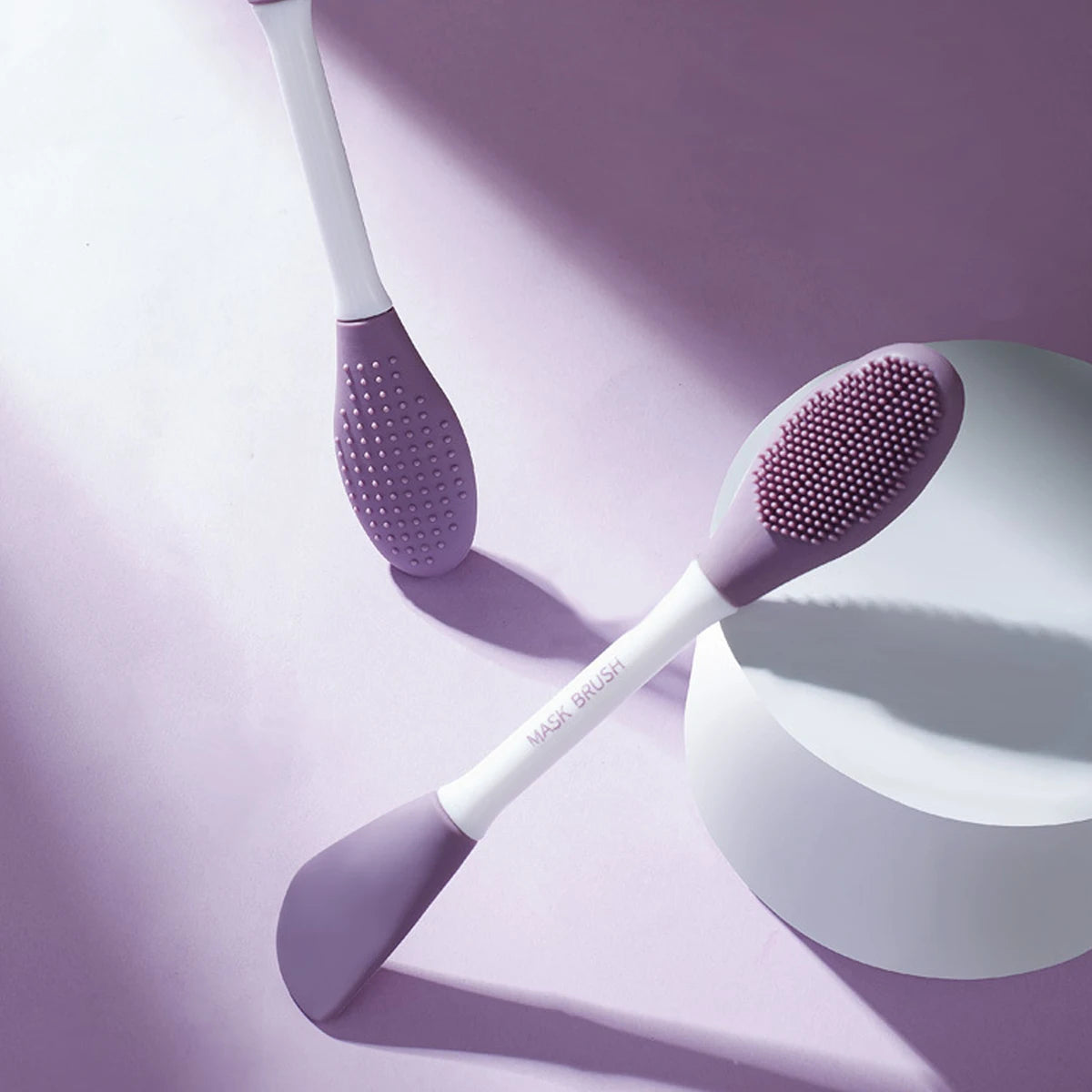 IMAGIC 2-in-1 Silicone Facial Cleansing & Mask Brush – Deep Clean Exfoliator for Pores & Blackheads