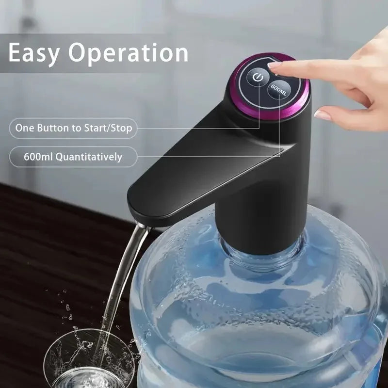 USB Rechargeable 5-Gallon Water Dispenser Pump