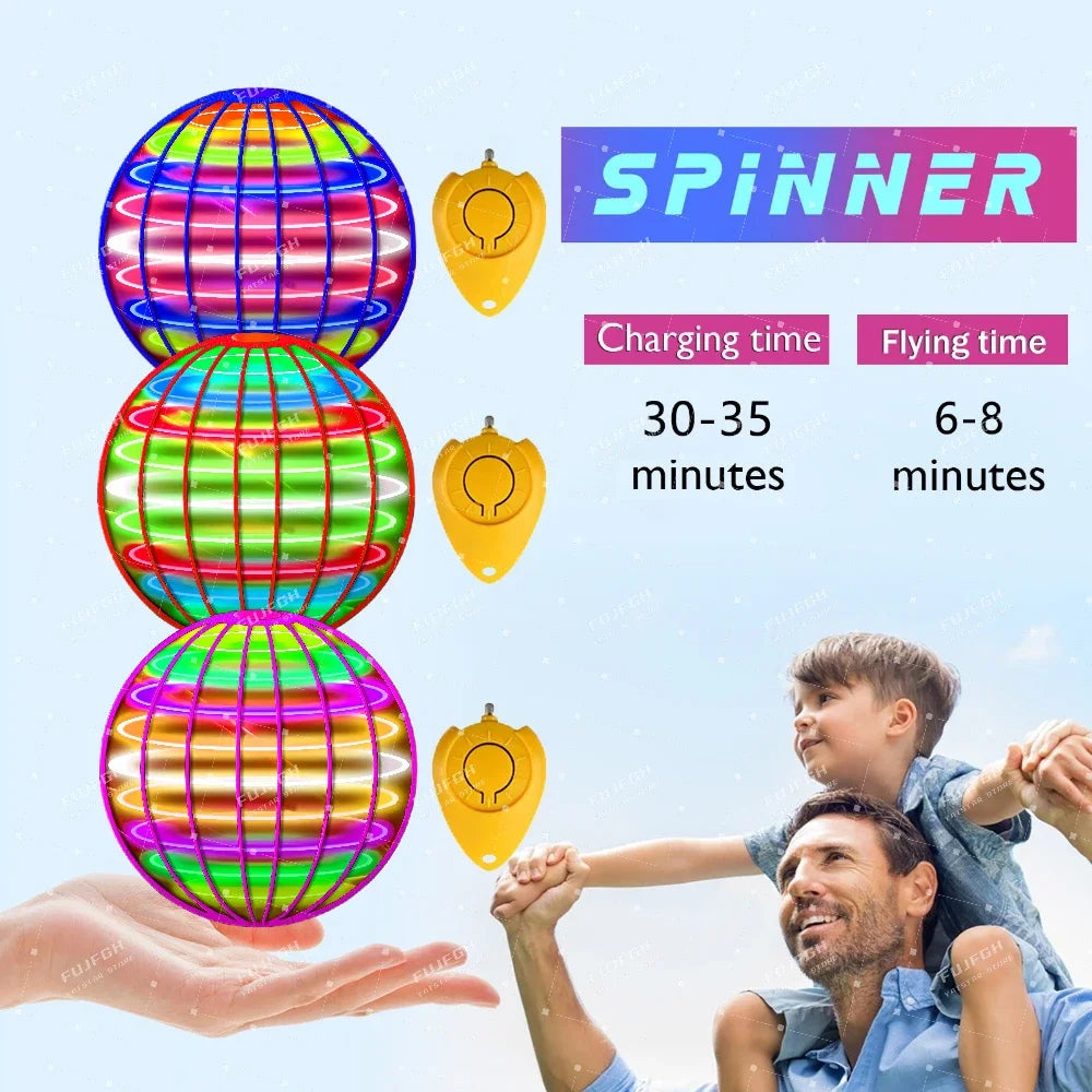 Magic Flying Ball Pro LED Boomerang Spinner Toy