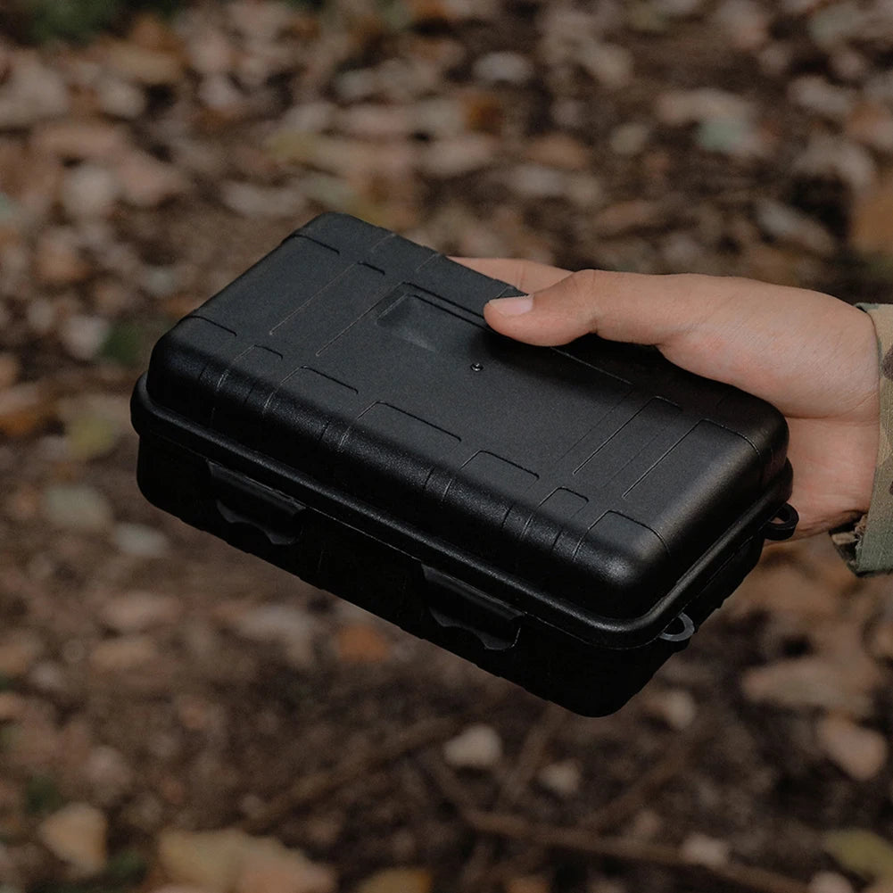 Waterproof Dry Storage Box Portable Plastic Sealed EDC Survival Tool Gear Case