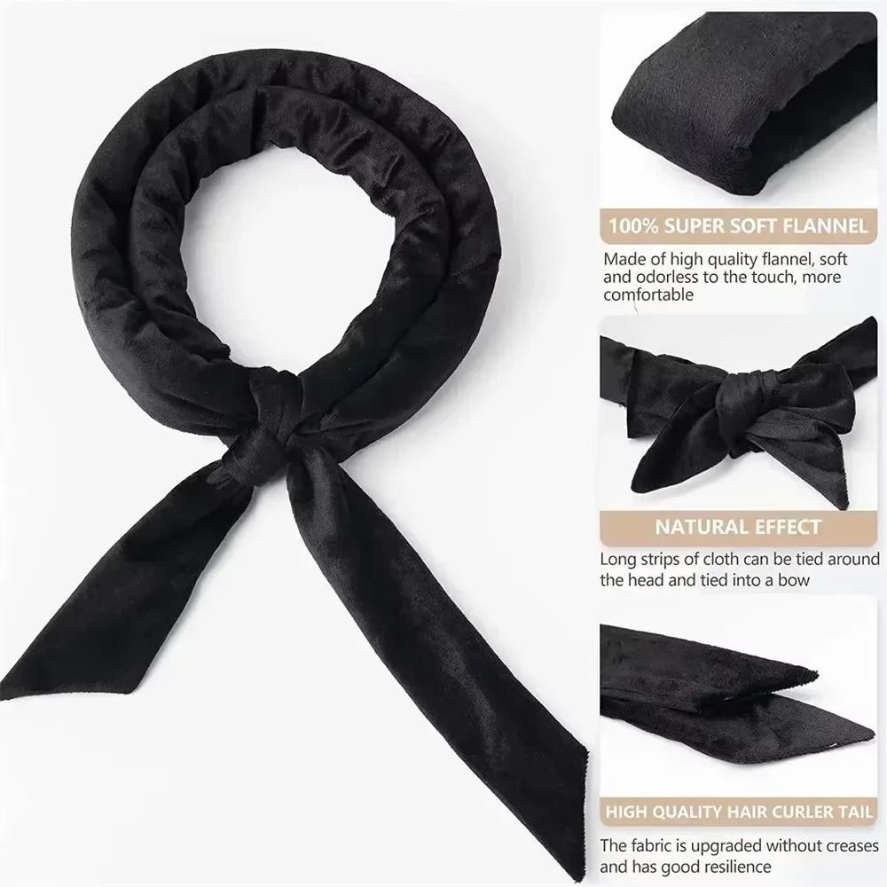 Heatless Curling Rod Headband | Silk Lazy Sleeping Hair Curler