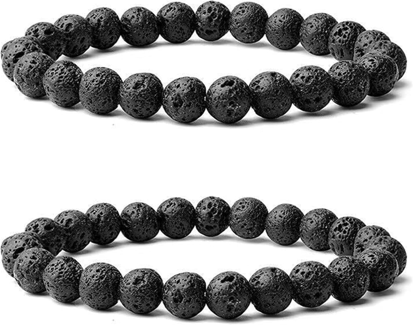 Handmade 8Mm Beaded Bracelets for Men Protection Bracelet for Women Chakra Feng Shui Stretchy Handmade Lucky Money Stretchy Crystal Bracelets Best Gifts