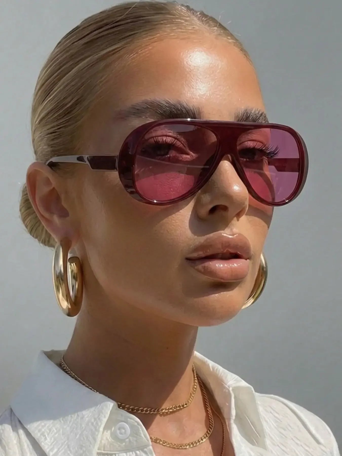 5 Pairs Y2K Street Style Women'S Plastic, Trendy Casual Leopard Pattern Sunglasses, Perfect for Beach Vacations, Driving and Night Out, Stylish Accessories for Every Occasion, Summer Trendy Sunglasses