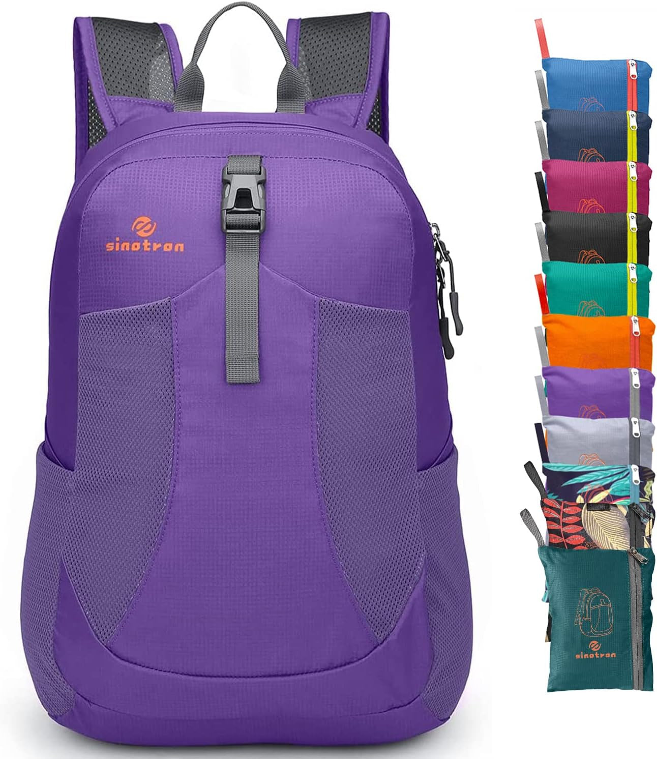 22L Lightweight Packable Hiking Backpack, Small Hiking Backpack Day Pack for Women Men Travel Camping Vacation