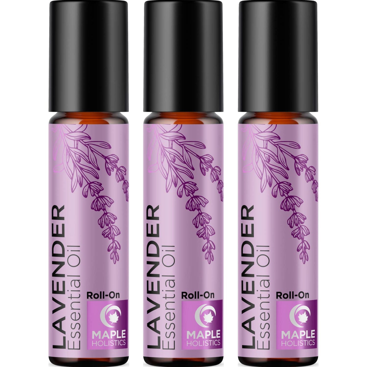 Peppermint Oil Roll on - Pure Peppermint Rollerball Essential Oil Aromatherapy Stick for Headaches - Natural Travel Essential and Pregnancy Must Have for Headaches Energy & Focus Support (1 Pack)