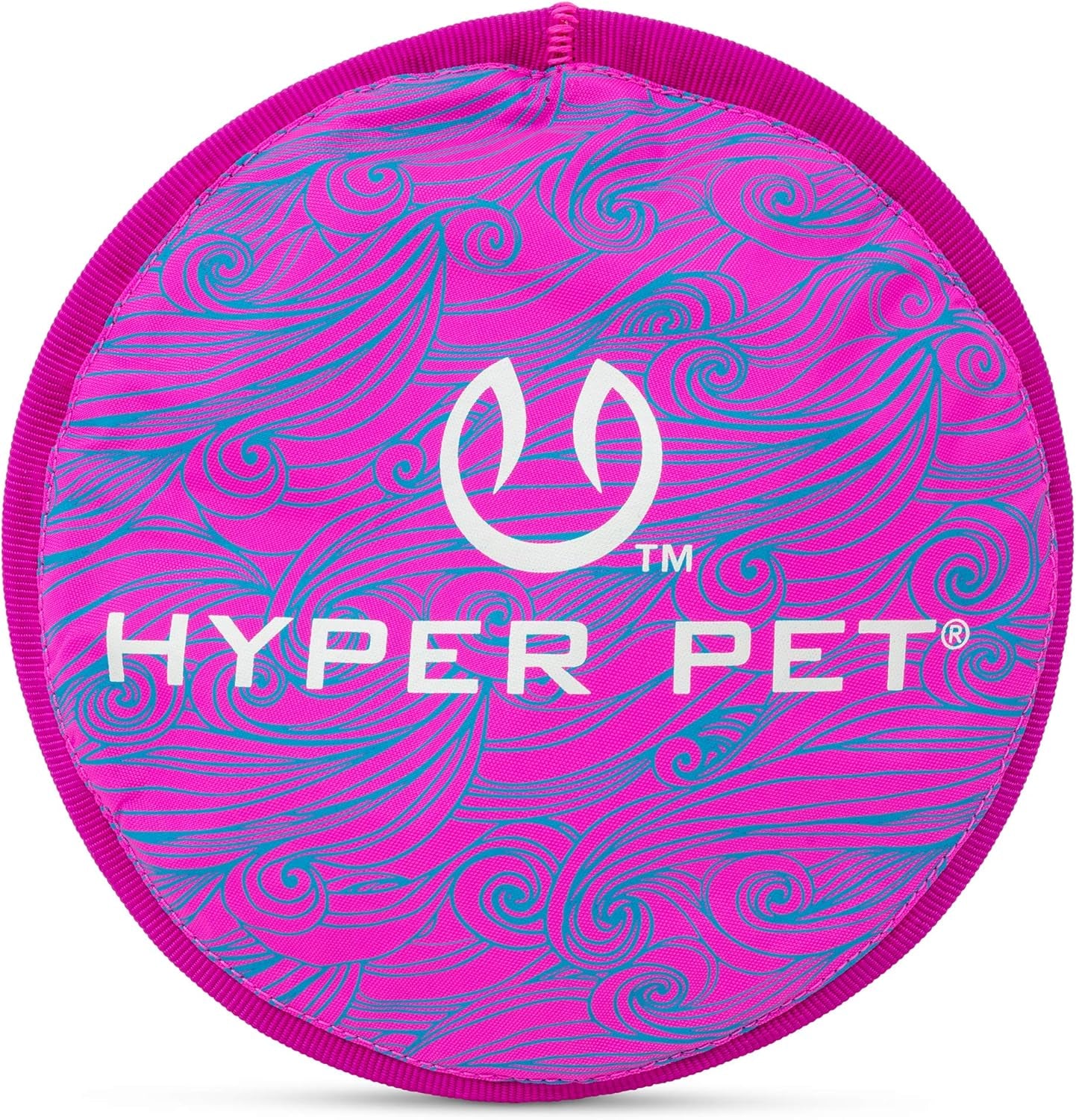 Flippy Flopper 9" Flying Disc Soft Dog Toy, Floats in Water & Safe on Teeth, for All Breeds, Pack of 5 (Colors May Vary)
